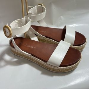 Altar’d State White Espadrille Sandals